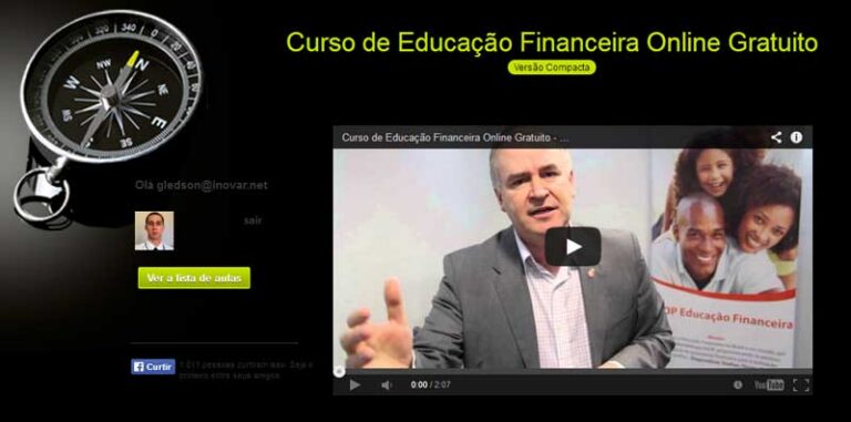 Curso Gratuito de Educação Financeira Online DSOP