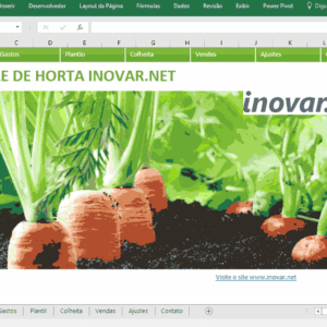 Planilha Controle de Hortas