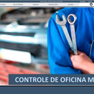 Planilha do Mecânico - Controle de Oficina Mecânica