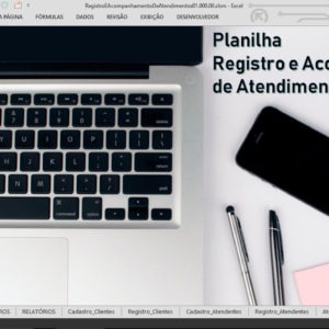 Planilha Registro e acompanhamento de atendimentos