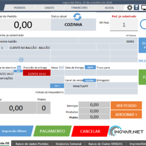 Controle de Marmitaria e Delivery
